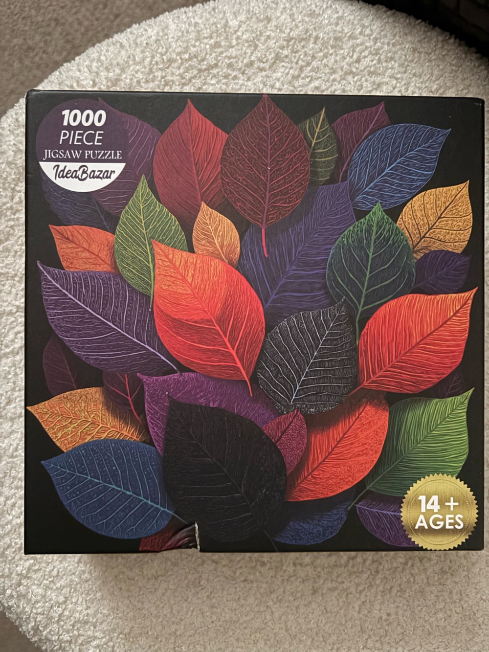 Colorful leaves 1000 piece jigsaw puzzle